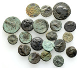 Ancient Bronze Coins.. Pieces ..20 Sold As Seen.No Returns.