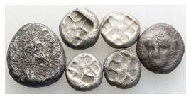 Ancient Bronze Coins.. Pieces ..6 Sold As Seen.No Returns.