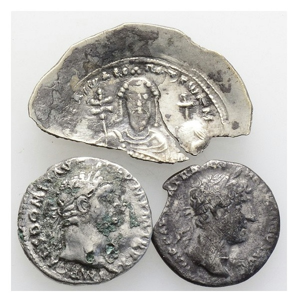 Ancient Bronze Coins.. Pieces ..3 Sold As Seen.No Returns.