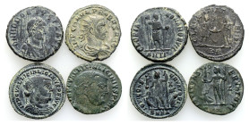 Ancient Bronze Coins..4 Pieces .. Sold As Seen.No Returns.