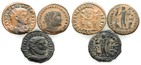 Ancient Bronze Coins..3 Pieces .. Sold As Seen.No Returns.