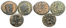 Ancient Bronze Coins..3 Pieces .. Sold As Seen.No Returns.