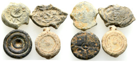 Ancient Bronze Coins..4 Pieces .. Sold As Seen.No Returns.