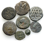 Ancient Bronze Coins..8 Pieces .. Sold As Seen.No Returns.