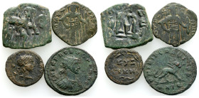 Ancient Bronze Coins..4 Pieces .. Sold As Seen.No Returns.