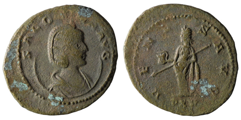 Salonina. (255-256 AD) BI Antoninian. 23mm, 3,21g