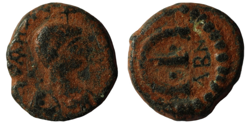 Anastasius I. (491-518 AD). Æ Pentanummium. Antioch. 13mm, 2,39g