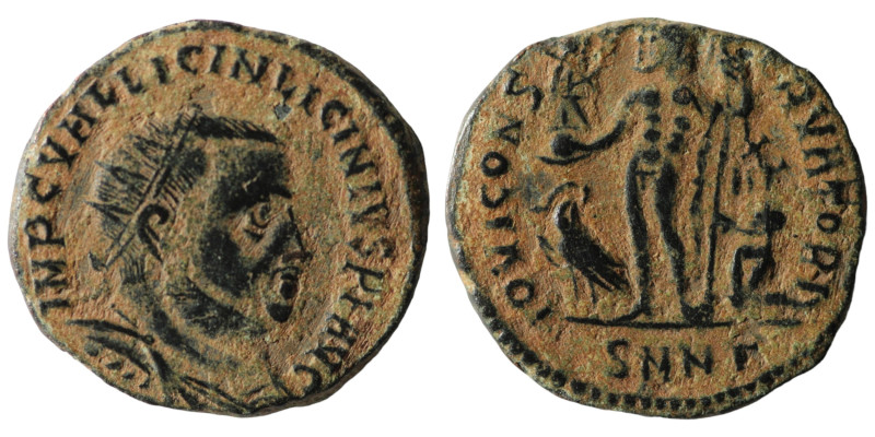 Licinius I. (321-323 AD). Follis. Nicomedia. Obv: IMP C VAL LICIN LICINIVS P F A...