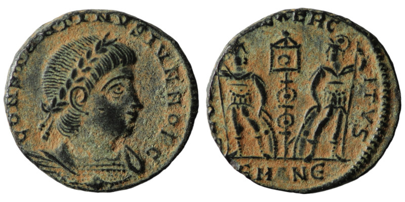 Constantinus II. (337-361 AD). Æ Follis. Antioch. 16mm, 1,55g