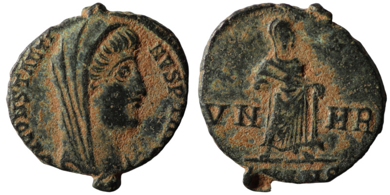 Divus Constantinus I. (337-340 AD). Æ Follis. Antioch. 16mm, 1,72g