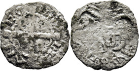 ALFONSO IX (1188-1230). Sin marca de ceca. ANFOS REX. LEO