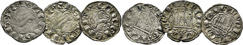 ALFONSO X (1252-1284). León. Novén, 1277. Vellón. Tres puntos inicio y fin leyen...