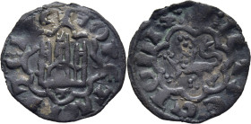 ALFONSO X (1252-1284). Toledo. Novén. Vellón. Falsa de época