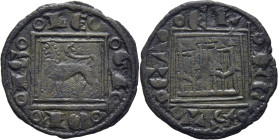 ALFONSO X (1252-1284). Sin ceca. Óbolo o pujesa. Vellón