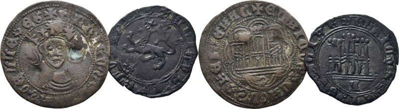 ENRIQUE IV (1454-1474). Sevilla. Cuartillo. Vellón. Leyenda de anverso: ENRICVS…...