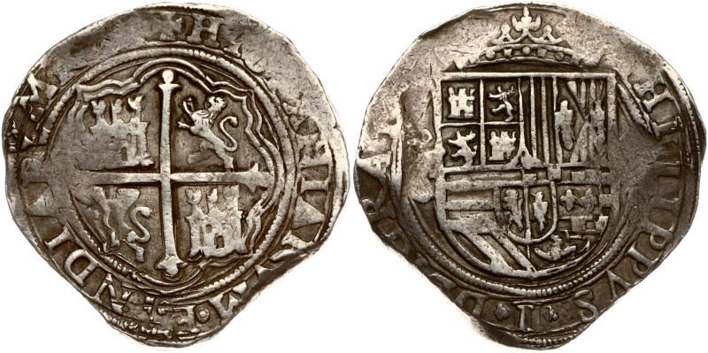 Spain. Philip III (1598-1621). 8 Reales ND, Potosi. Silver 27.02 g.