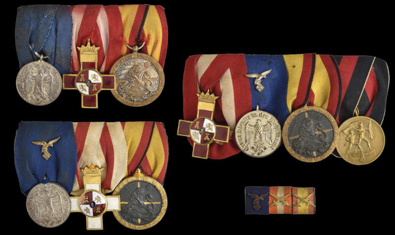 Germany, Spanish Civil War Groups (3): Group of 4: Spain, Order of Military Meri...