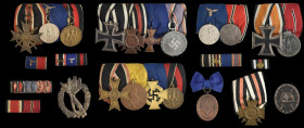 Germany, Miscellaneous Third Reich Groups and Medals, some with earlier service: Group of 4 awarded to O. Gefr. Michael Bissinger, 13./Gren. Rgt. 217:...