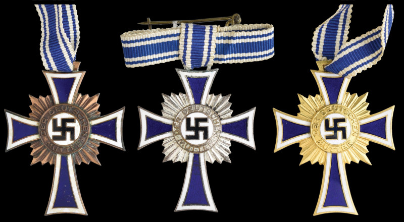 Germany, Third Reich, Cross of Honour of the German Mother, Type 2 (3), gold, si...