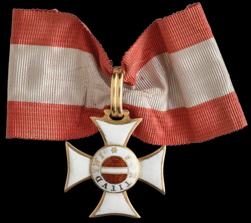 The Imperial Austrian Military Order of Maria Theresa awarded to Major-General S...