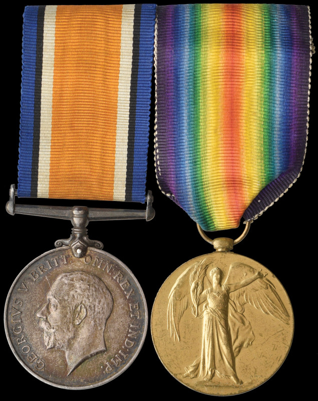 An Interesting Great War Pair awarded to Private Albert Hesketh Daubeny, Leinste...