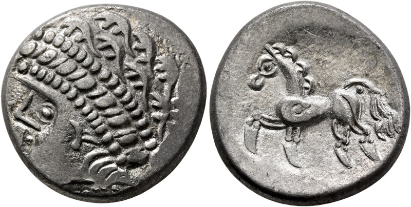 CENTRAL EUROPE. Noricum (East). Circa 2nd-1st centuries BC. Tetradrachm (Silver,...