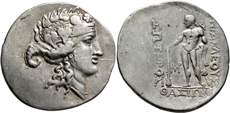 ISLANDS OFF THRACE, Thasos. Circa 148-90/80 BC. Tetradrachm (Silver, 34 mm, 16.4...