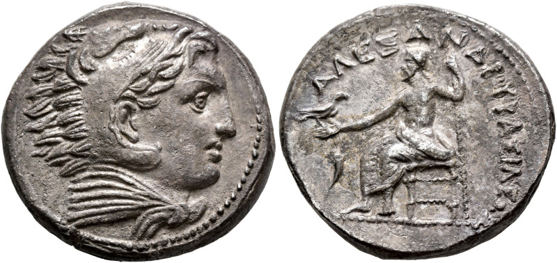 KINGS OF MACEDON. Alexander III ‘the Great’, 336-323 BC. Tetradrachm (Silver, 26...