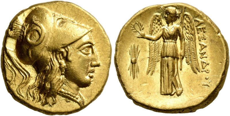 KINGS OF MACEDON. Alexander III ‘the Great’, 336-323 BC. Stater (Gold, 18 mm, 8....