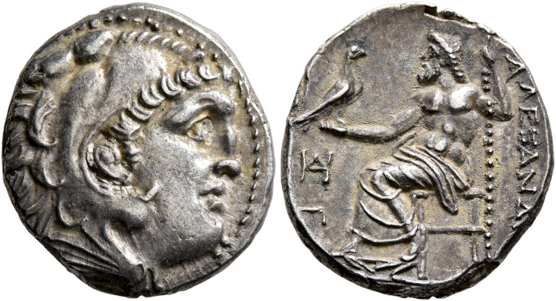 KINGS OF MACEDON. Alexander III ‘the Great’, 336-323 BC. Drachm (Silver, 18 mm, ...