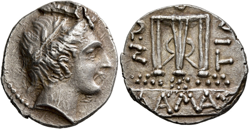 ILLYRO-PAEONIAN REGION. Damastion (Dardania). Circa 365/0-350/45 BC. Tetradrachm...