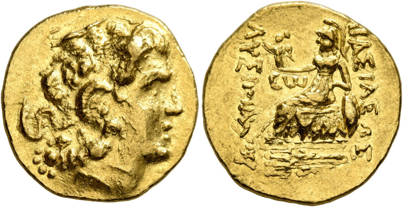 KINGS OF PONTOS. Mithradates VI Eupator, circa 120-63 BC. Stater (Gold, 20 mm, 8...