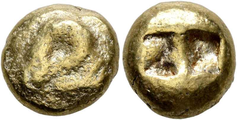 IONIA. Uncertain. Circa 650-600 BC. Trite or 1/3 Stater (Electrum, 12 mm, 4.60 g...