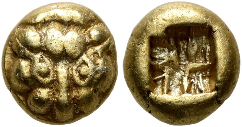 IONIA. Uncertain. Circa 600-550 BC. Hemihekte – 1/12 Stater (Electrum, 7 mm, 1.1...