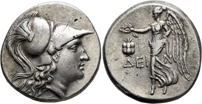 PAMPHYLIA. Side. Circa 205-100 BC. Tetradrachm (Silver, 28 mm, 16.76 g, 12 h), D...