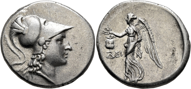 PAMPHYLIA. Side. Circa 205-100 BC. Tetradrachm (Silver, 30 mm, 16.94 g, 11 h), D...