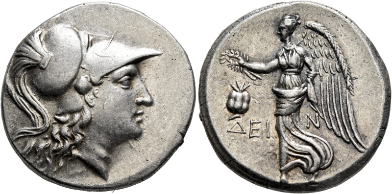 PAMPHYLIA. Side. Circa 205-100 BC. Tetradrachm (Silver, 29 mm, 17.00 g, 12 h), D...