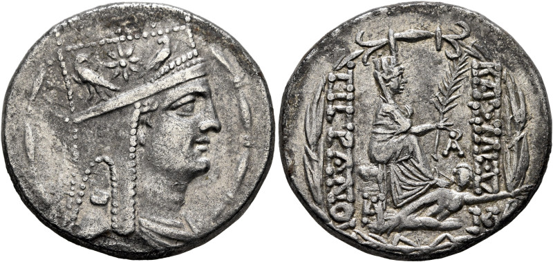 KINGS OF ARMENIA. Tigranes II ‘the Great’, 95-56 BC. Tetradrachm (Silver, 27 mm,...