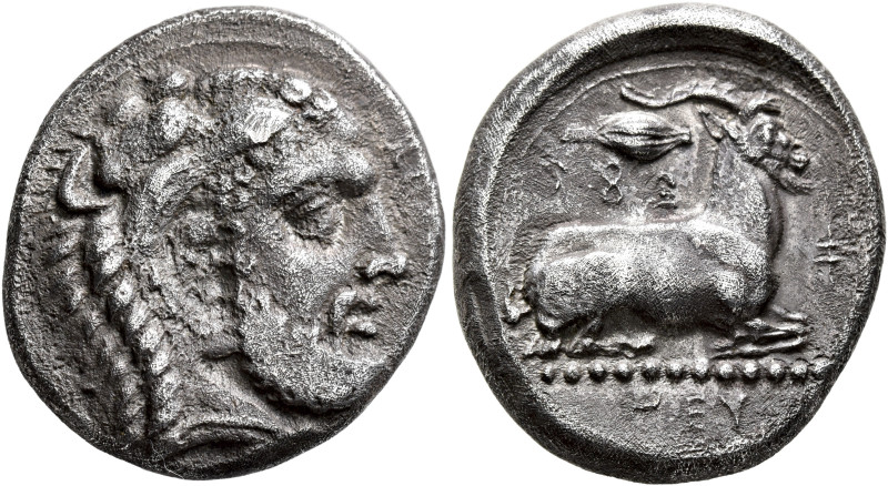 CYPRUS. Salamis. Evagoras I, circa 411-374 BC. Stater (Silver, 23 mm, 10.59 g, 1...