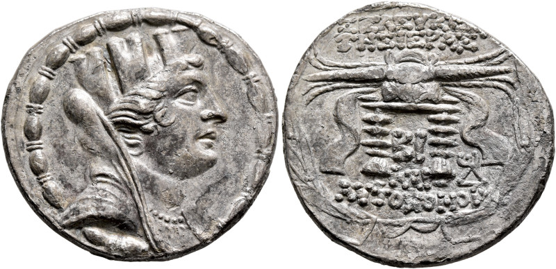 SYRIA, Seleukis and Pieria. Seleukeia Pieria. 105/4-83/2 BC. Tetradrachm (Silver...