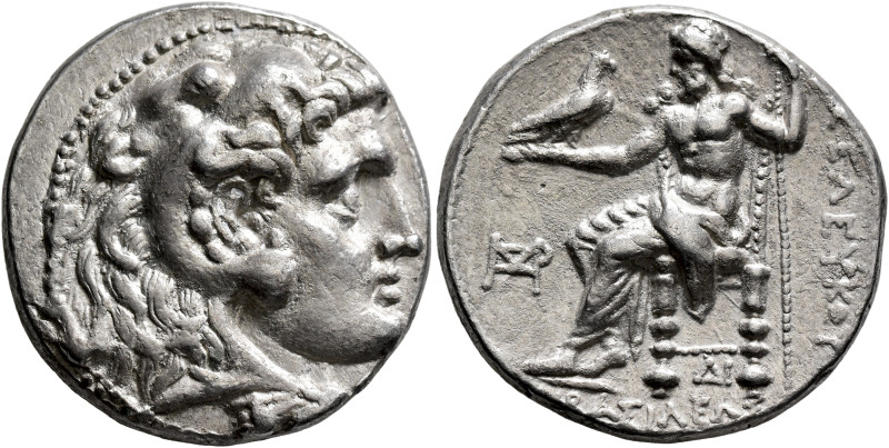 SELEUKID KINGS. Seleukos I Nikator, 312-281 BC. Tetradrachm (Silver, 26 mm, 17.0...