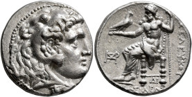 SELEUKID KINGS. Seleukos I Nikator, 312-281 BC. Tetradrachm (Silver, 26 mm, 17.00 g, 9 h), Seleukeia on the Tigris, struck after 300. Head of Herakles...