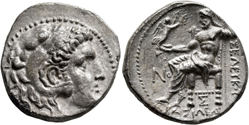 SELEUKID KINGS. Seleukos I Nikator, 312-281 BC. Tetradrachm (Silver, 27 mm, 16.3...