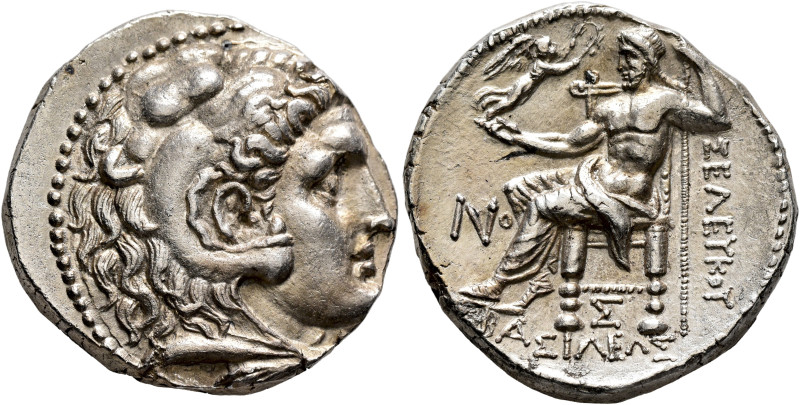 SELEUKID KINGS. Seleukos I Nikator, 312-281 BC. Tetradrachm (Silver, 27 mm, 17.0...