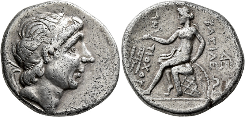 SELEUKID KINGS. Antiochos I Soter, 281-261 BC. Tetradrachm (Silver, 29 mm, 16.73...