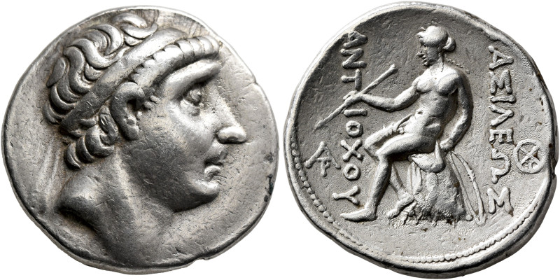 SELEUKID KINGS. Antiochos I Soter, 281-261 BC. Tetradrachm (Silver, 28 mm, 16.93...