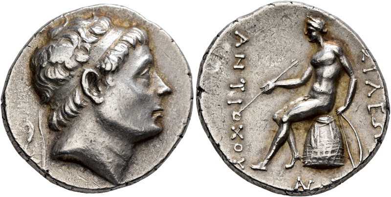 SELEUKID KINGS. Antiochos II Theos, 261-246 BC. Tetradrachm (Silver, 27 mm, 17.1...