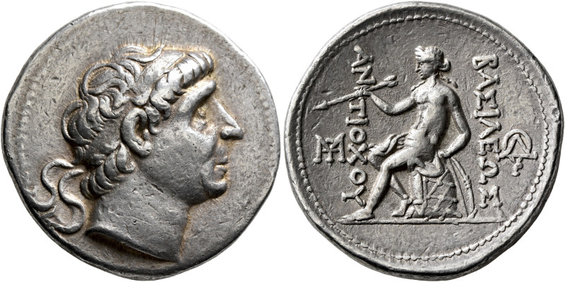 SELEUKID KINGS. Antiochos II Theos, 261-246 BC. Tetradrachm (Silver, 30 mm, 17.1...