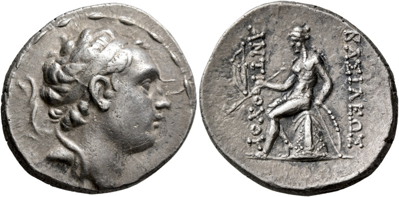 SELEUKID KINGS. Antiochos III ‘the Great’, 223-187 BC. Tetradrachm (Silver, 29 m...