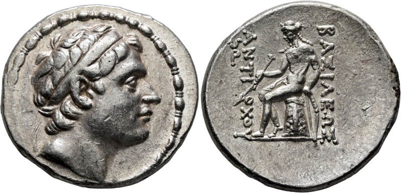 SELEUKID KINGS. Antiochos III ‘the Great’, 222-187 BC. Tetradrachm (Silver, 30 m...